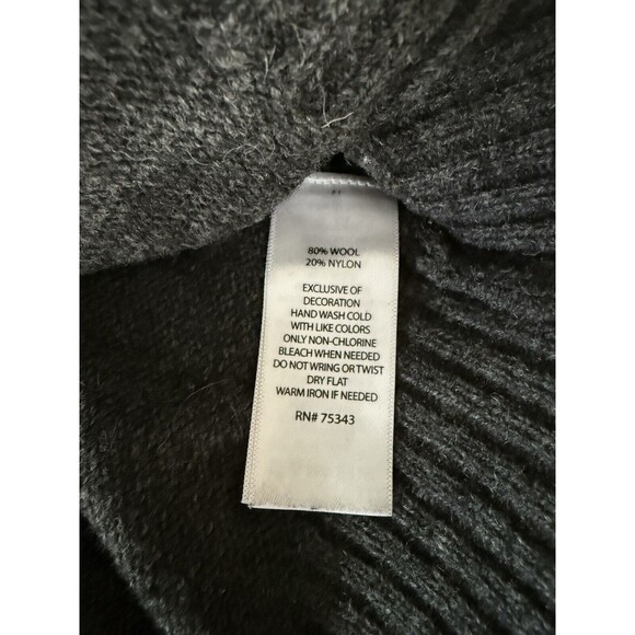 Telluride Mens Large Wool Sweater Cottagecore Granpacore Snowflake Patch Goblin - Picture 5 of 6